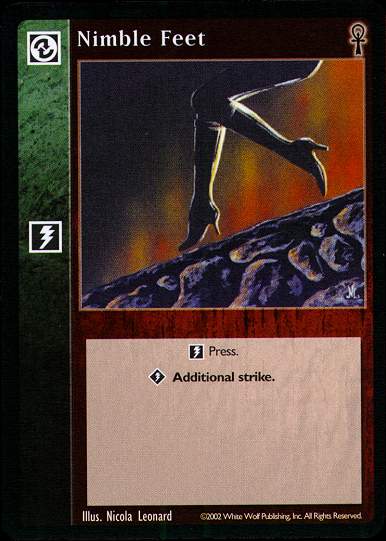 Nimble Feet [CE set] - VTES CCG