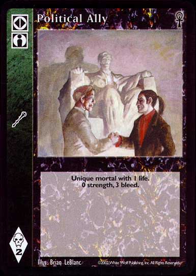 Political Ally [CE set] - VTES CCG