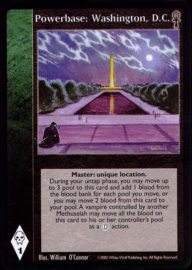 Powerbase: Washington, D.C. [CE set] - VTES CCG