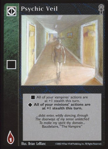 Psychic Veil [CE set] - VTES CCG