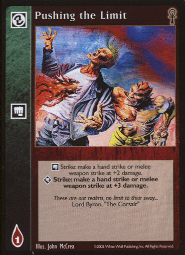 Pushing the Limit [CE set] - VTES CCG