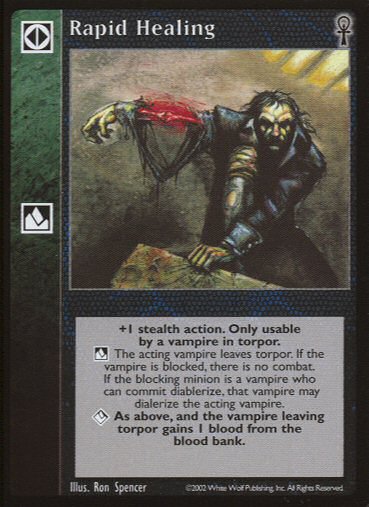 Rapid Healing [CE set] - VTES CCG