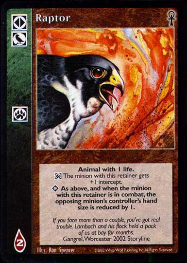 Raptor [CE set] - VTES CCG