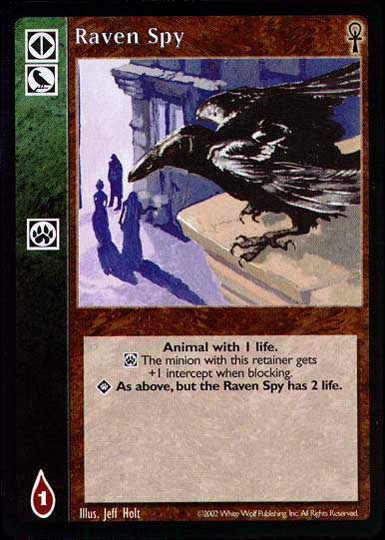 Raven Spy [CE set] - VTES CCG