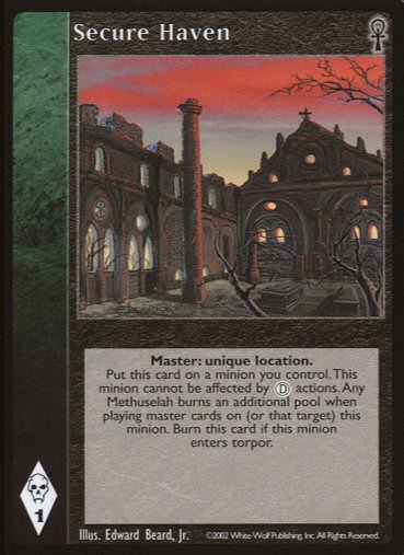 Secure Haven [CE set] - VTES CCG