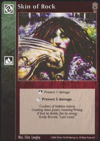 Skin of Rock [CE set] - VTES CCG