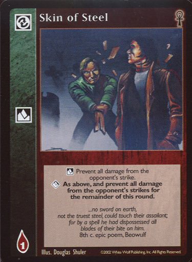 Skin of Steel [CE set] - VTES CCG