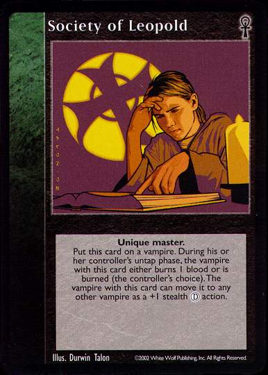 Society of Leopold [CE set] - VTES CCG