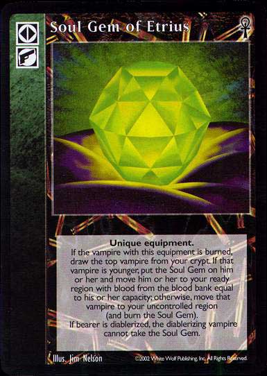 Soul Gem of Etrius [CE set] - VTES CCG