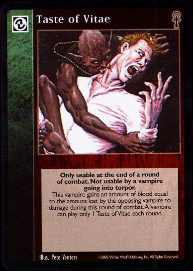 Taste of Vitae [CE set] - VTES CCG