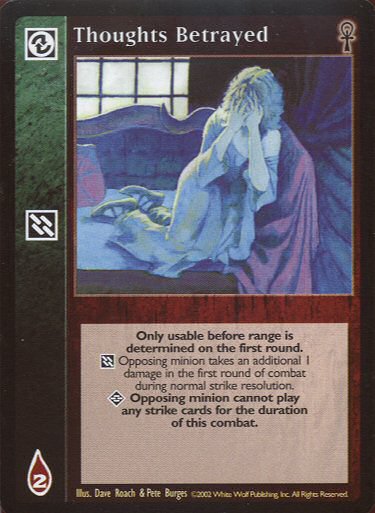 Thoughts Betrayed [CE set] - VTES CCG