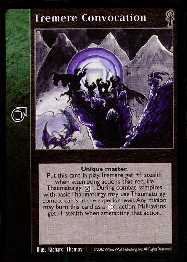 Tremere Convocation [CE set] - VTES CCG