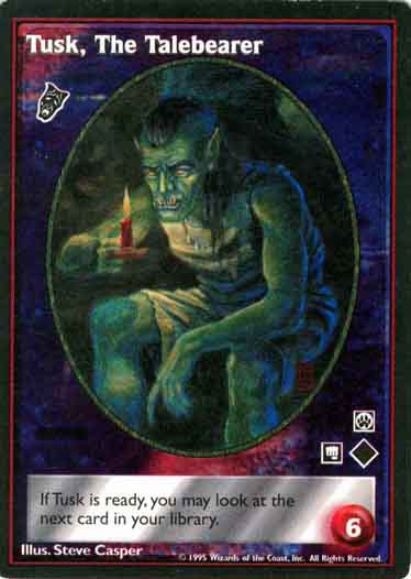 Tusk, The Talebearer [V:TES set] - VTES CCG