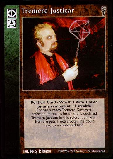 Tremere Justicar [CE set] - VTES CCG