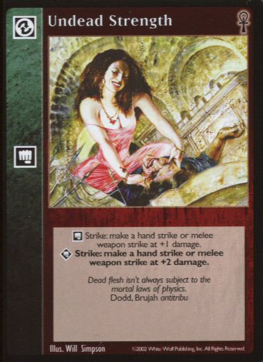 Undead Strength [CE set] - VTES CCG