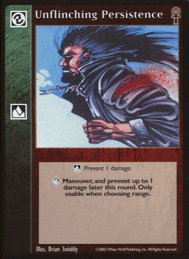 Unflinching Persistence [CE set] - VTES CCG