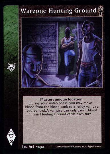 Warzone Hunting Ground [CE set] - VTES CCG