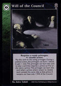 Will of the Council [CE set] - VTES CCG