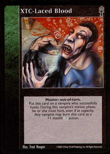 XTC-Laced Blood [CE set] - VTES CCG