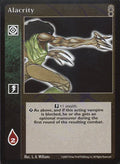 Alacrity [Anarchs set] - VTES CCG