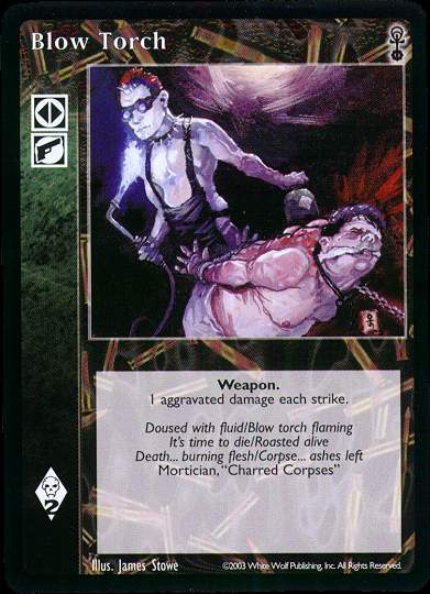 Blow Torch [Anarchs set] - VTES CCG