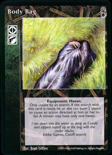 Body Bag [Anarchs set] - VTES CCG