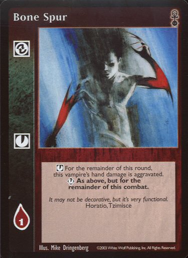 Bone Spur [Anarchs set] - VTES CCG