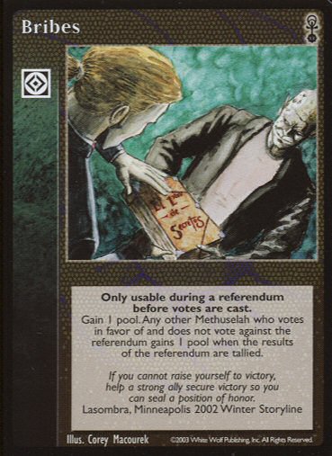 Bribes [Anarchs set] - VTES CCG