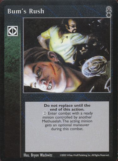 Bum's Rush [Anarchs set] - VTES CCG