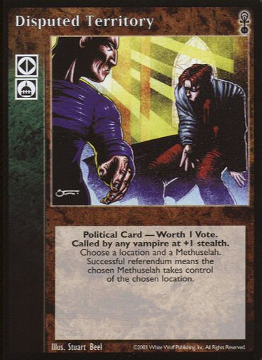 Disputed Territory [Anarchs set] - VTES CCG