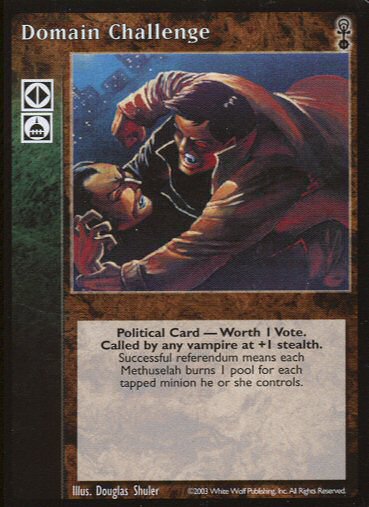 Domain Challenge [Anarchs set] - VTES CCG