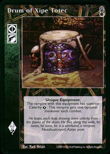 Drum of Xipe Totec [Anarchs set] - VTES CCG