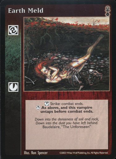 Earth Meld [Anarchs set] - VTES CCG