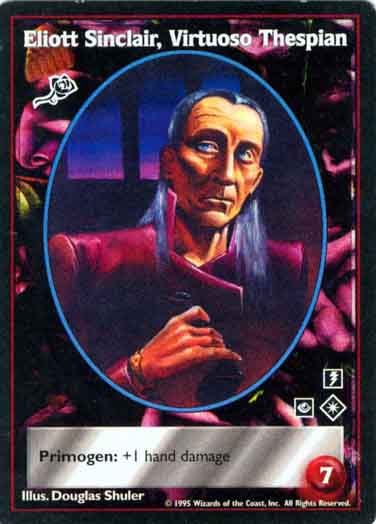 Eliott Sinclair, Virtuoso Thespian [V:TES set] - VTES CCG