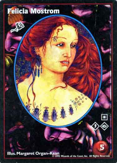 Felicia Mostrom [V:TES set] - VTES CCG