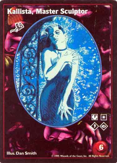Kallista, Master Sculptor [V:TES set] - VTES CCG