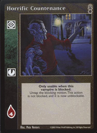 Horrific Countenance [Anarchs set] - VTES CCG