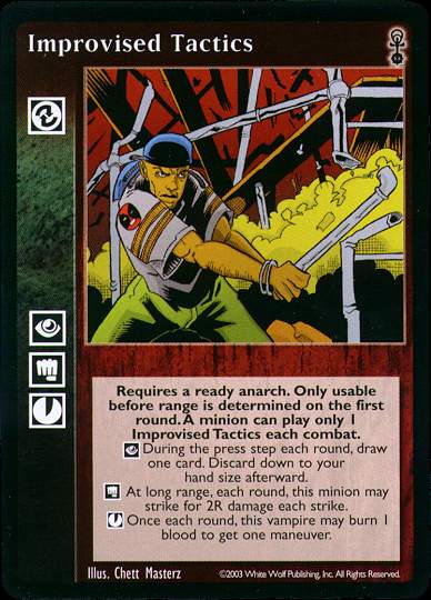 Improvised Tactics [Anarchs set] - VTES CCG