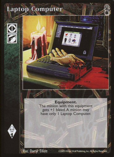 Laptop Computer [Anarchs set] - VTES CCG