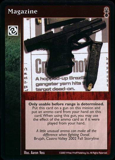 Magazine [Anarchs set] - VTES CCG