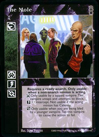 The Mole [Anarchs set] - VTES CCG