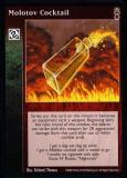 Molotov Cocktail [Anarchs set] - VTES CCG