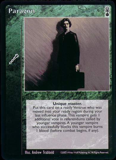 Paragon [Anarchs set] - VTES CCG