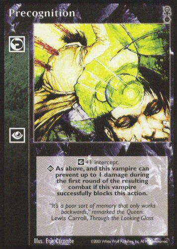 Precognition [Anarchs set] - VTES CCG