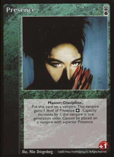 Presence [Anarchs set] - VTES CCG