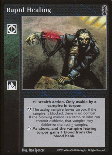 Rapid Healing [Anarchs set] - VTES CCG