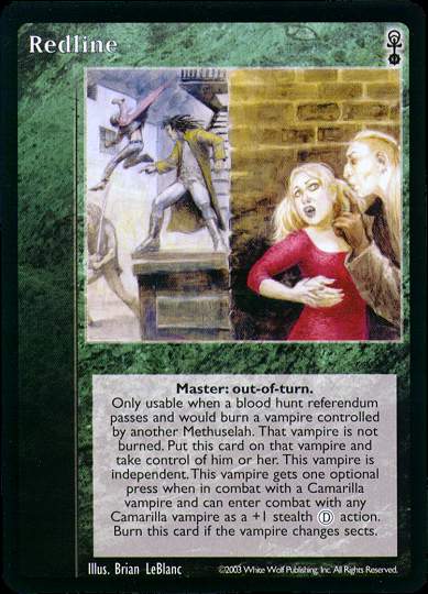 Redline [Anarchs set] - VTES CCG
