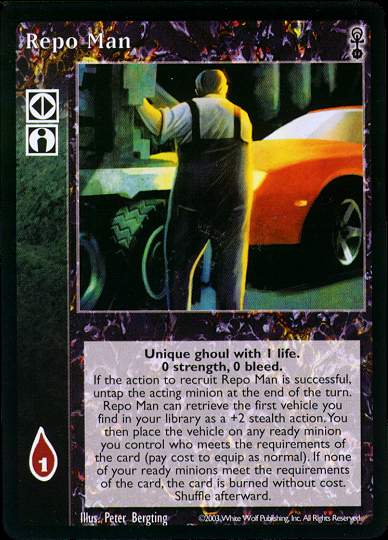 Repo Man [Anarchs set] - VTES CCG
