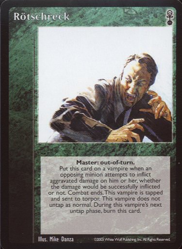 Rötschreck [Anarchs set] - VTES CCG