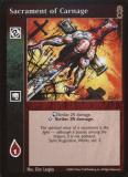 Sacrament of Carnage [Anarchs set] - VTES CCG